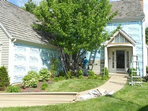 Siding Removed